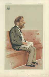 Hrabia Malmsbury autorstwa Carlo Pellegrini