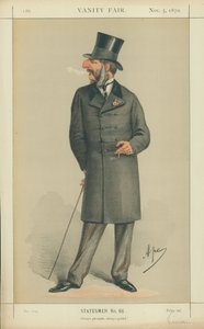 Hon J C Vivian, Zawsze przyjemny, zawsze miły, 5 listopada 1870, komiks Vanity Fair autorstwa Carlo Pellegrini
