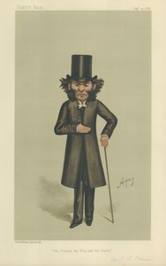 Wielebny Hugh Reginald Howeis autorstwa Carlo Pellegrini