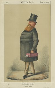 Wielce Szanowny Hugh Childers autorstwa Carlo Pellegrini