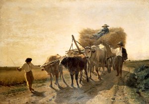 Żniwa - Carlo Pittara (1836-1890)