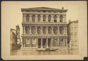Palais Rezzonico autorstwa Carlo Ponti