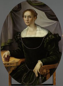 Portret kobiety autorstwa Carlo Portelli (attributed to)