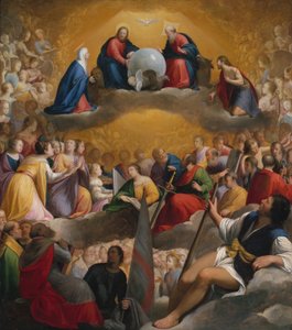 Raj, ok. 1598 (olej na miedzi) autorstwa Carlo Saraceni