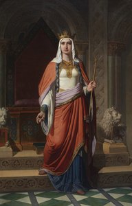 Królowa Urraca z León i Kastylii, 1857 autorstwa Carlos Múgica y Pérez