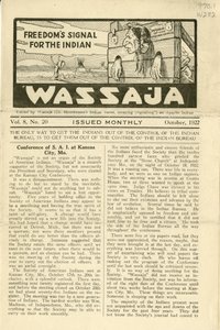 Wydanie Wassaja, tom. 8, nr 20, październik 1922 autorstwa Carlos Montezuma