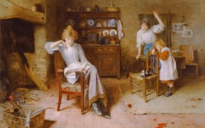 Idle Moments (akwarela na papierze)