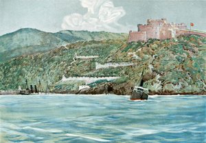 Wejście do portu Santiago, 7 lipca 1898 r.