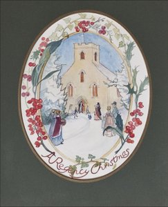 Regency Christmas, 2008 (wc na papierze) autorstwa Caroline Hervey-Bathurst