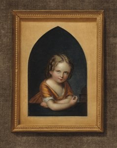 Portret dziecka autorstwa Caroline Sattler Tridon