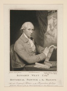 Benjamin West Esq.r / Malarz historyczny do Jego Królewskiej Mości