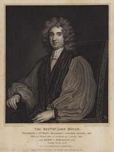 John Hough, angielski biskup i prezes Magdalen College w Oksfordzie