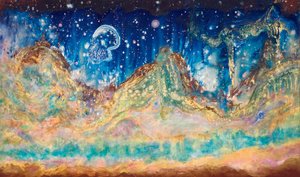 Dream Of Ithaca, 2005 (akryl i tusz na płótnie)