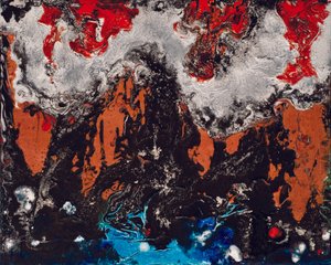 Rhapsody Of The Elements, 2012 (akryl i gwasz na płótnie)