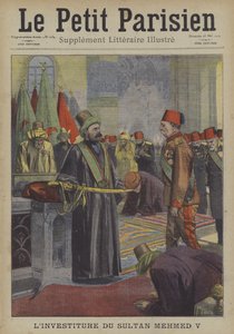 Inwestytura sułtana Mehmeda V Imperium Osmańskiego