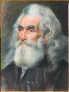 Portret starca (pastelowy)