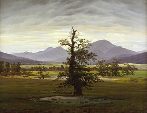 Samotne drzewo autorstwa Caspar David Friedrich