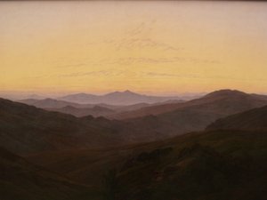 Niemiecki: Karkonosze Karkonosze Karkonosze autorstwa Caspar David Friedrich