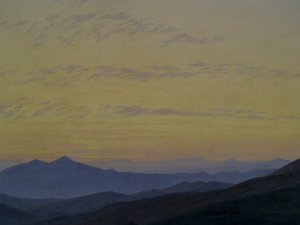Niemiecki: Karkonosze Karkonosze Karkonosze autorstwa Caspar David Friedrich
