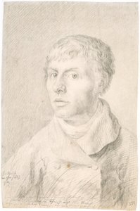 Niemiecki: Selbstbildnis Autoportret autorstwa Caspar David Friedrich