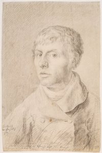 Niemiecki: Selbstbildnis Autoportret autorstwa Caspar David Friedrich
