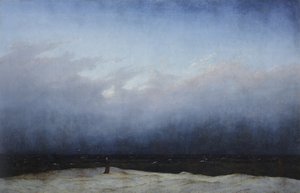 Mnich nad morzem autorstwa Caspar David Friedrich