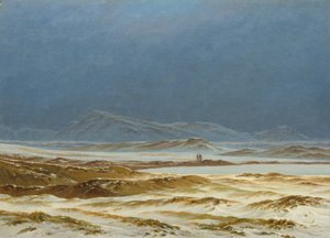 Północny krajobraz, wiosna autorstwa Caspar David Friedrich