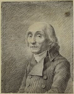 Pastor Ernst Theodor Johann Brückner autorstwa Caspar David Friedrich