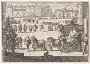 Inauguracja Christiny, królowej Szwecji w Sztokholmie, 1650