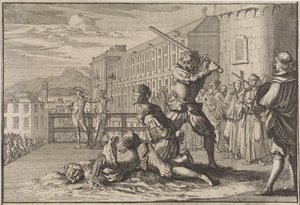 Ścięcie markiza Cinq-Mars i François De Thou, 1642