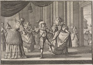 Edukacja Baltazara Karela, najstarszego syna króla Filipa IV, 1642 autorstwa Caspar Luyken (attributed to)