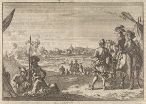 Zdobycie Nijmegen przez Francuzów, 1672 autorstwa Caspar Luyken