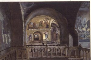 Widok z galerii w Bazylice św. Marka, Wenecja autorstwa Caspar Purdon Clarke