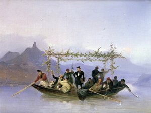 Nieznany obraz autorstwa Casper Johann Nepomuk Scheuren