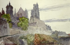 Katedra w Laon, Francja, 1913.