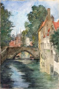 Na kanale, Brugia autorstwa Cass Gilbert