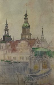 Wieże Zwinger, Drezno autorstwa Cass Gilbert