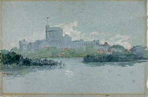 Zamek Windsor, Anglia, 1905. autorstwa Cass Gilbert