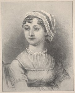 Jane Austen (Grawerowanie) autorstwa Cassandra (after) Austen