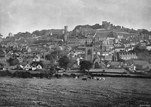 Denbigh, ok. 1896 r. autorstwa Catherall and Pritchard