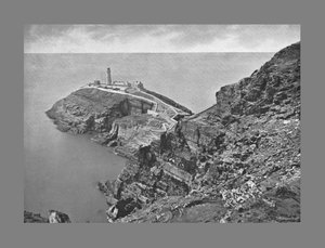 Latarnia morska South Stack, Holyhead, ok. 1900