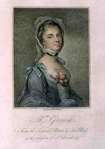 Pani Garrick, wyryte przez W.P. Sherlocka autorstwa Catherine (after) Read