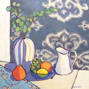 Artystyczne okno, 2023 (olej)