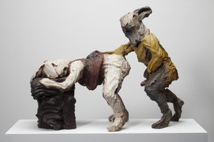Flopsy, 2009 (Jesmonite, farba)
