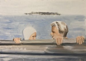 02.05.20 Lubiła go, 2020 (olej na papierze)