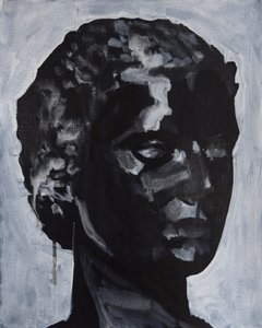 Belladonna: Marina, 2014 (olej i akryl na papierze)