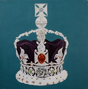 Klejnoty koronne 5, 2001 (olej na płótnie)