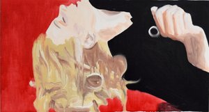 Gena, 2015 (olej na papierze)