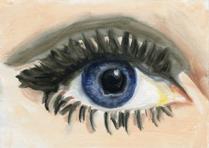 Jean, 2013 (olej na papierze)