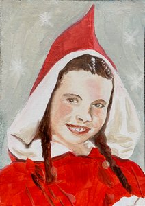 Margaret, 2023 (olej na papierze)